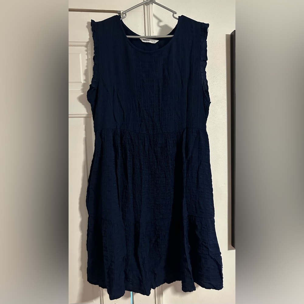 Sonoma Sleeveless Dress w Pockets